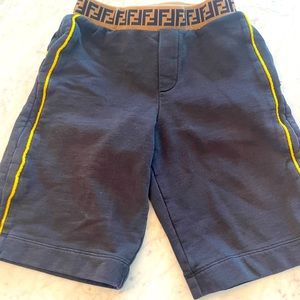 Authentic FENDI youth shorts size 10